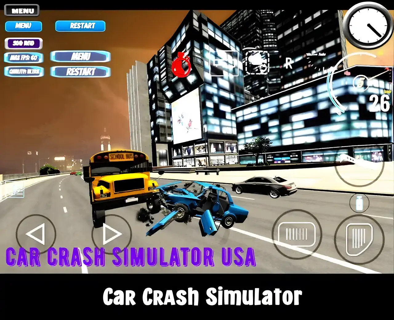 汽车碰撞模拟器