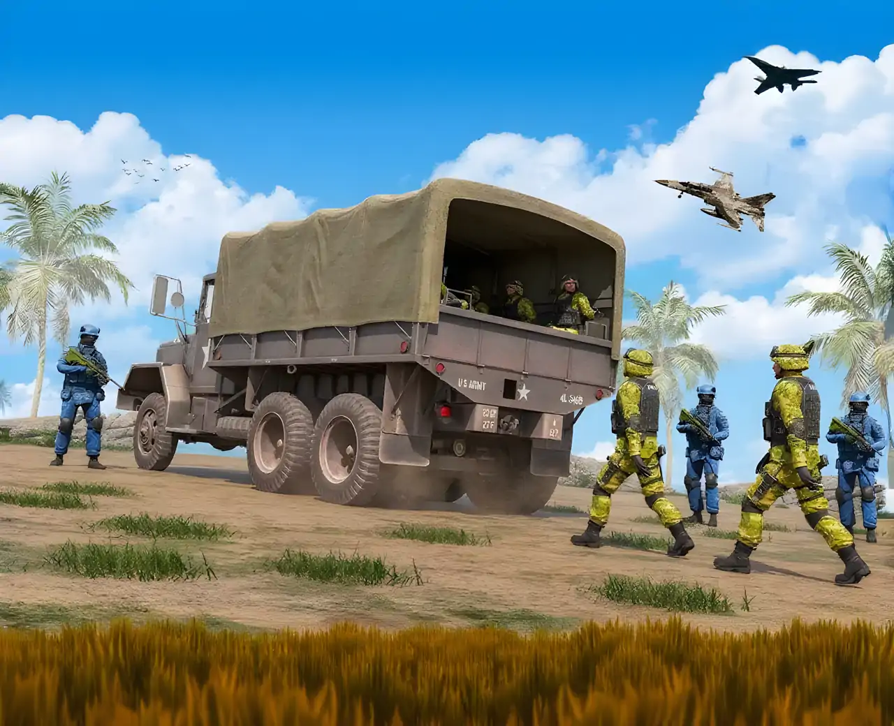 陆军货运车辆运输