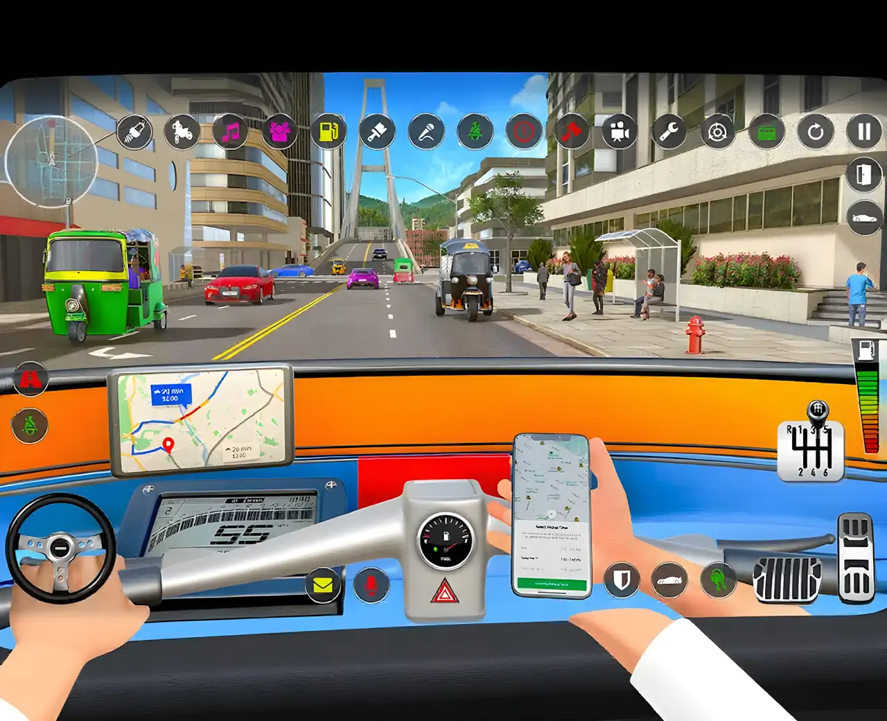 城市人力车-嘟嘟车司机