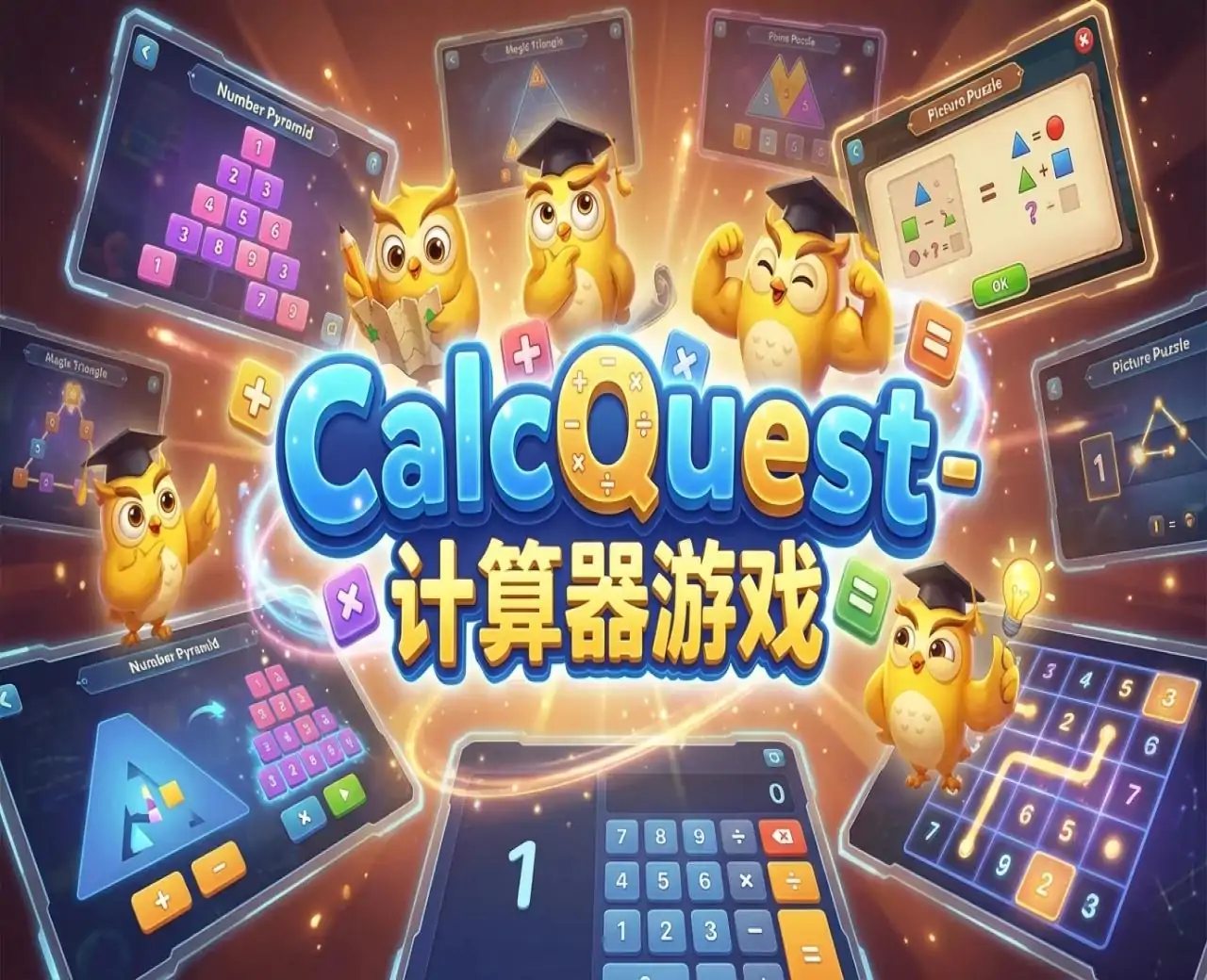 CalcQuest-计算器游戏