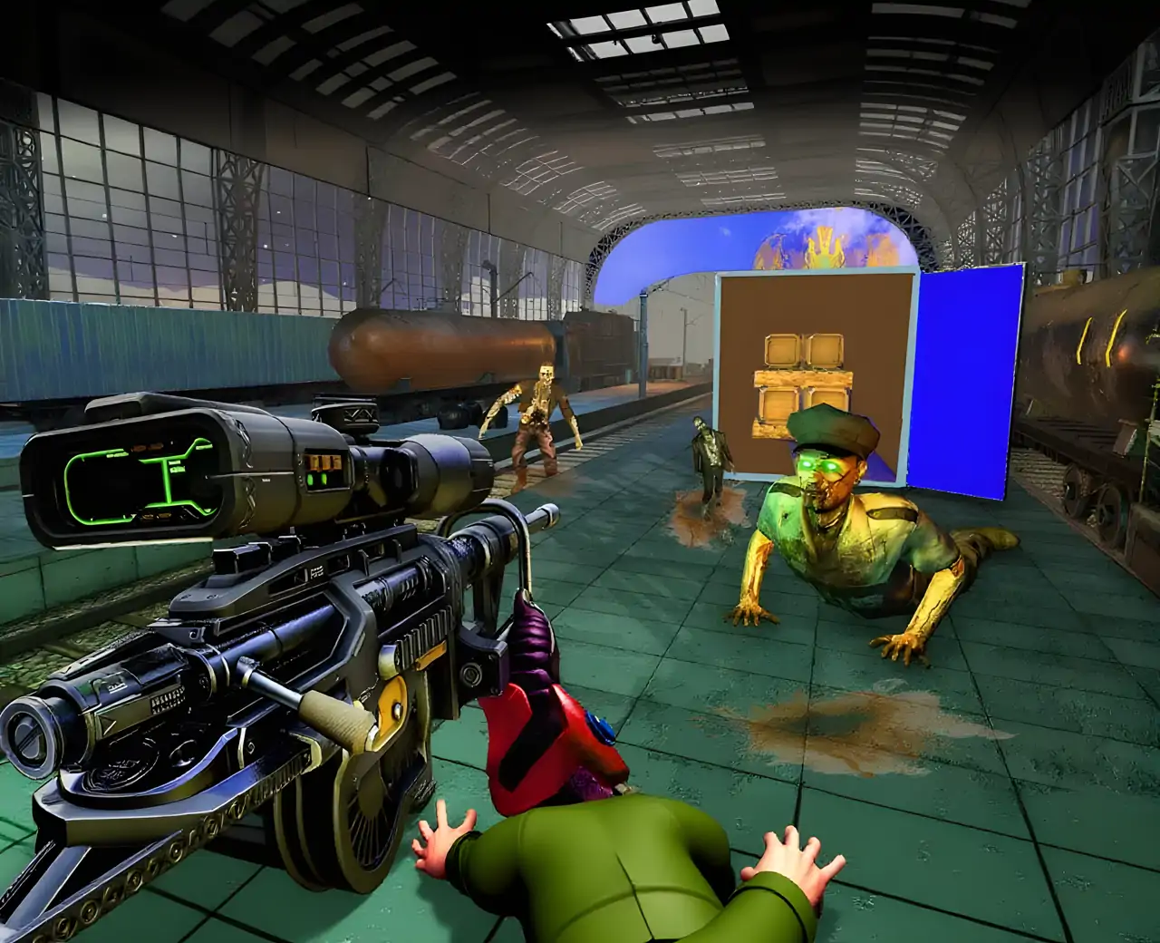 僵尸猎人射击游戏