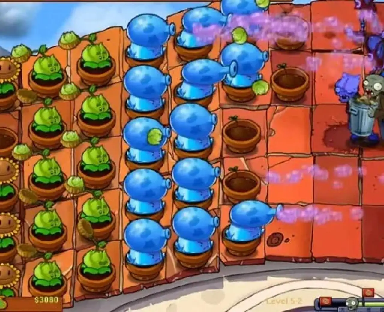 植物大战僵尸活死人版主线