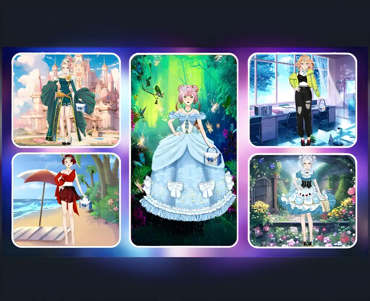 动漫装扮公主时尚