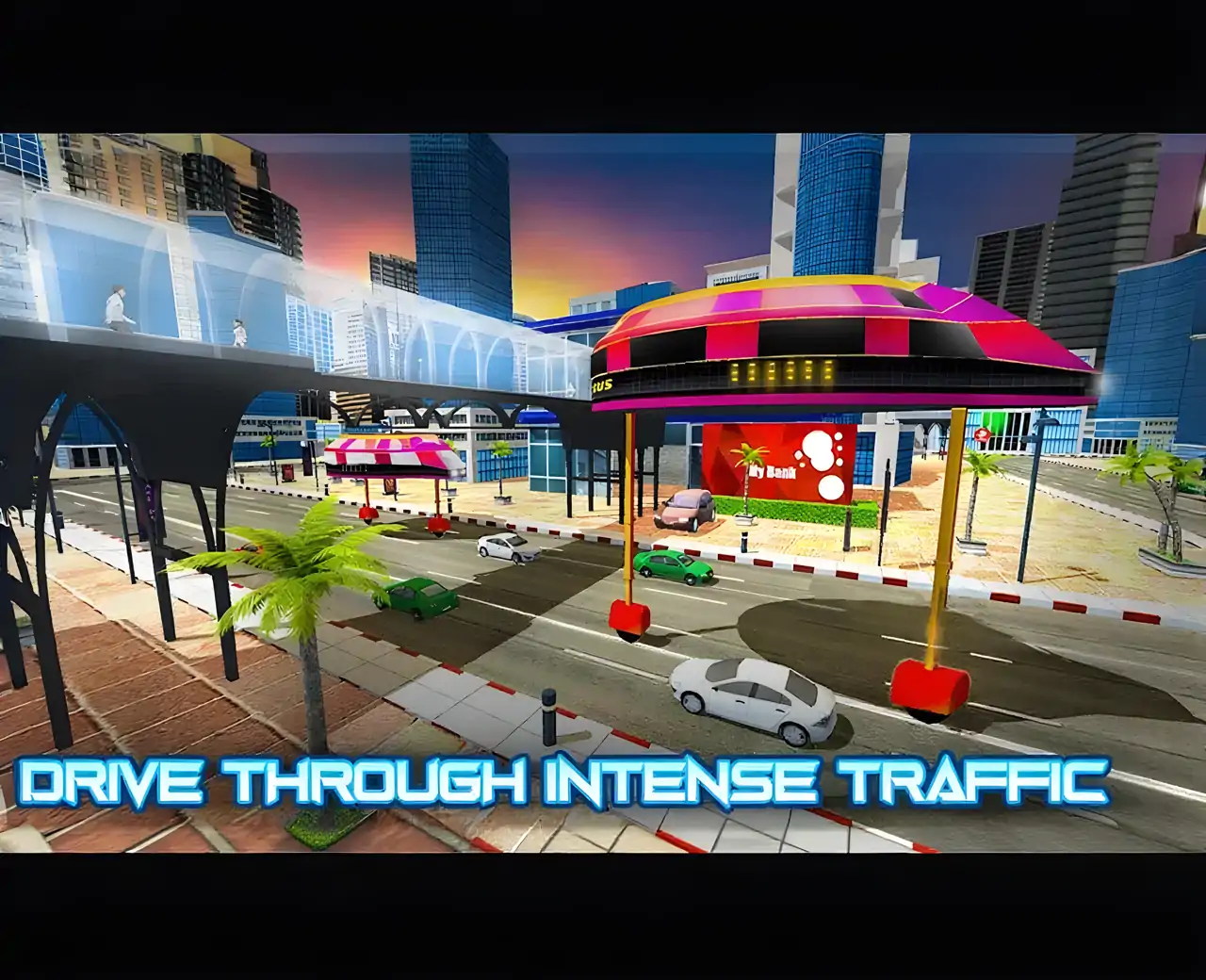 城市未来的巴士模拟器