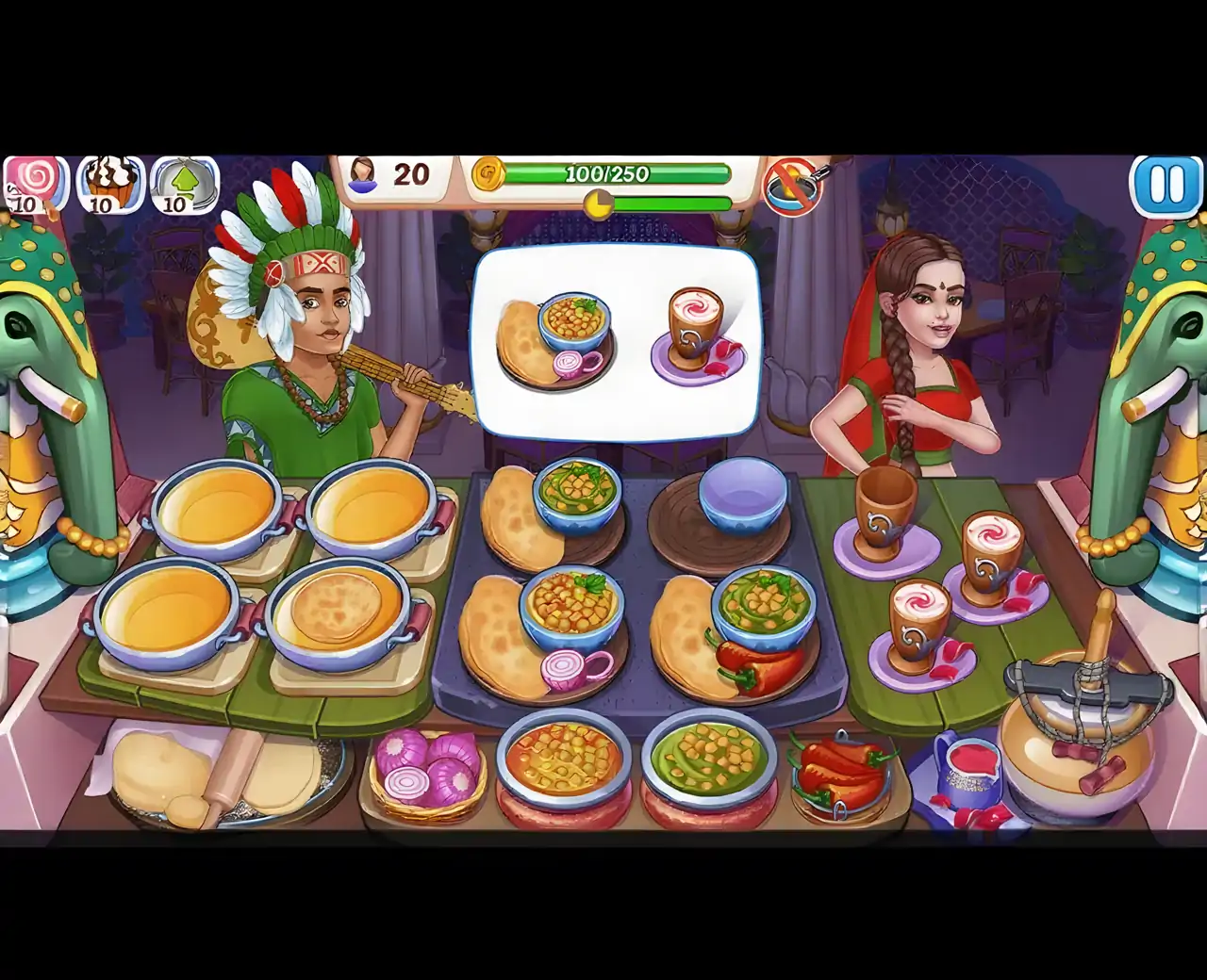 烹饪活动：食品游戏