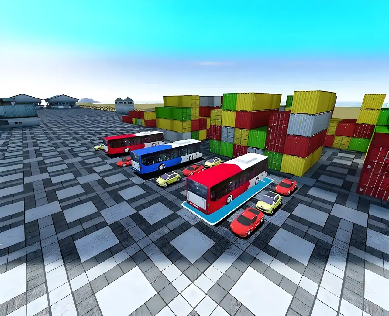 城市公交车停车模拟器