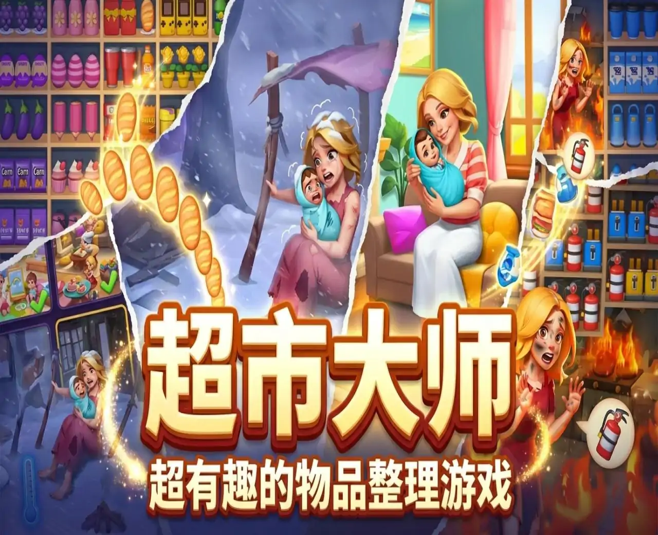 超市大师:超有趣的物品整理游戏