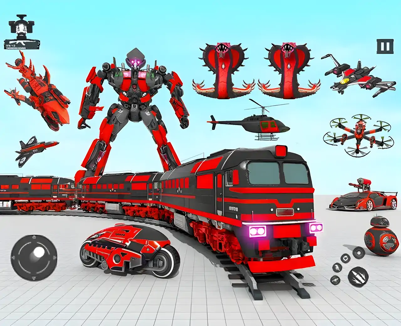 蛇汽车机器人转换