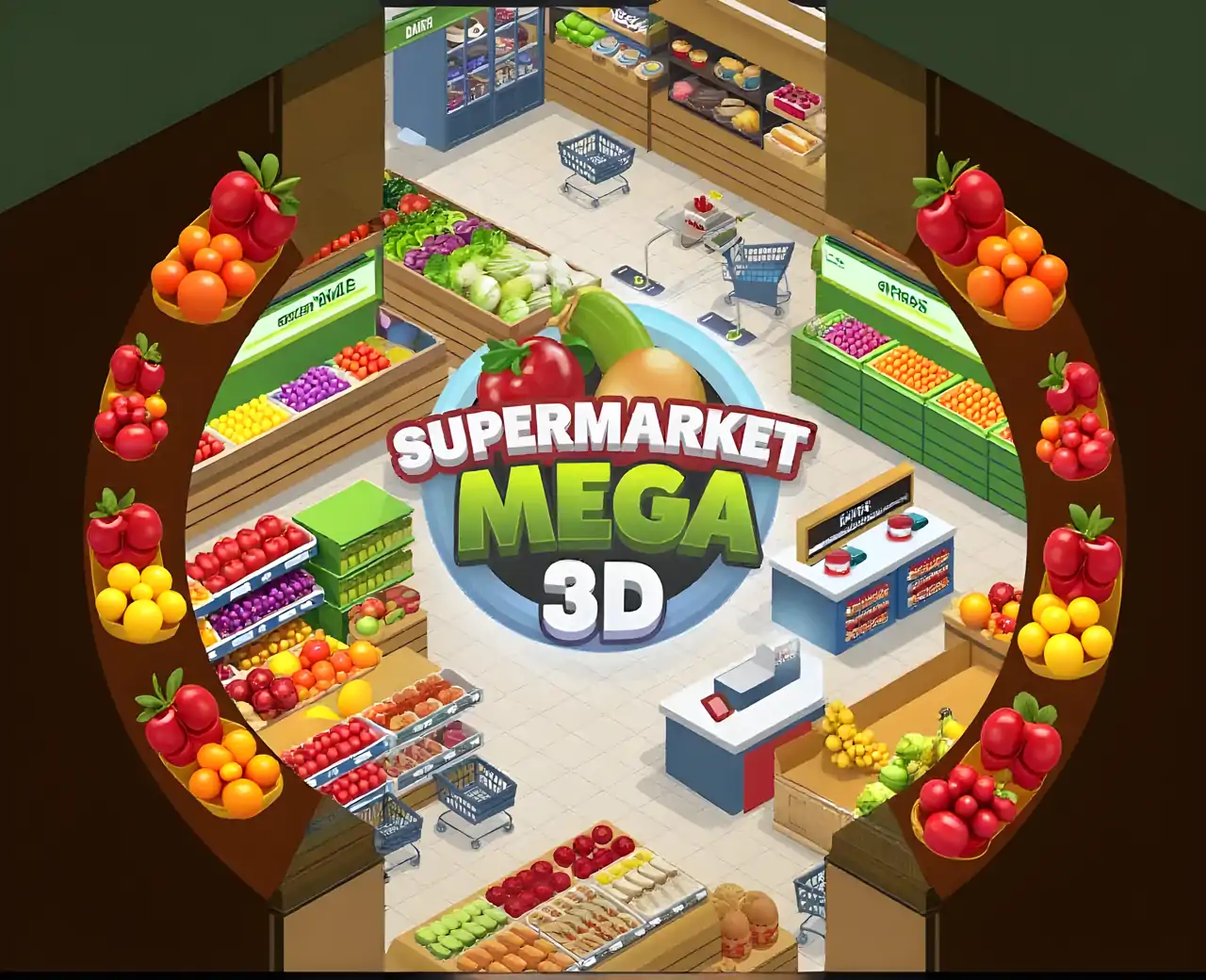 市场收银员模拟器3D