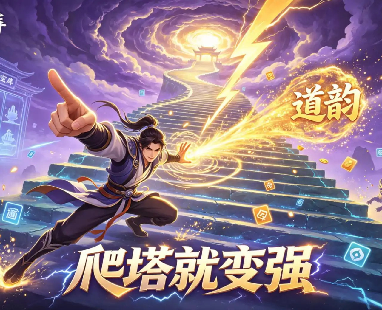 爬塔就变强