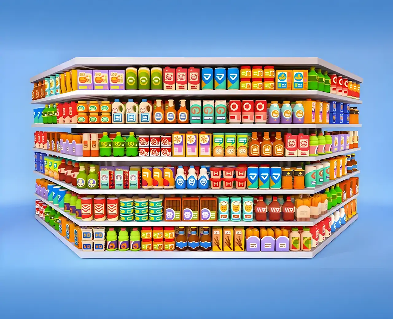 食物分类：货物分类游戏