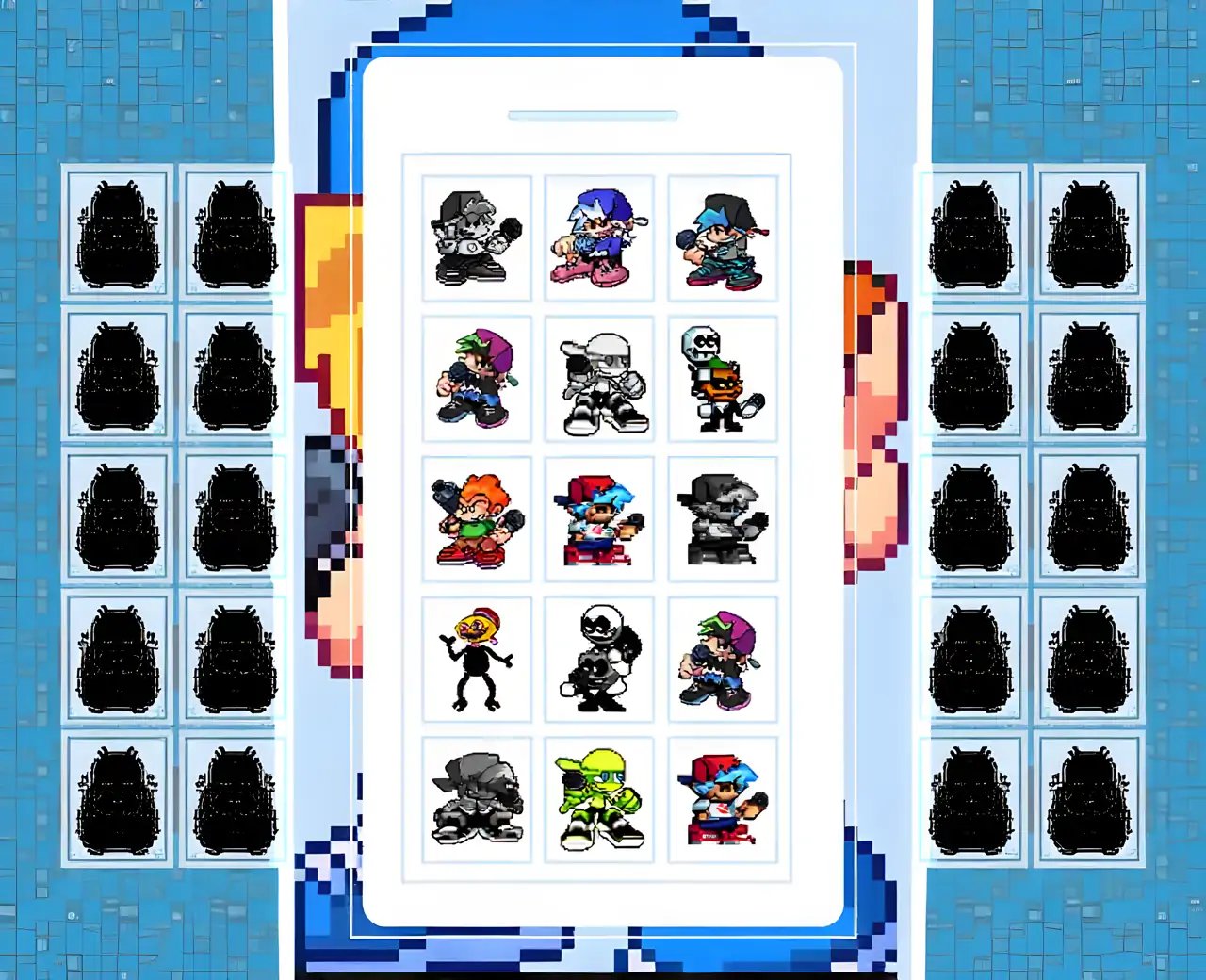 像素艺术FNF游戏