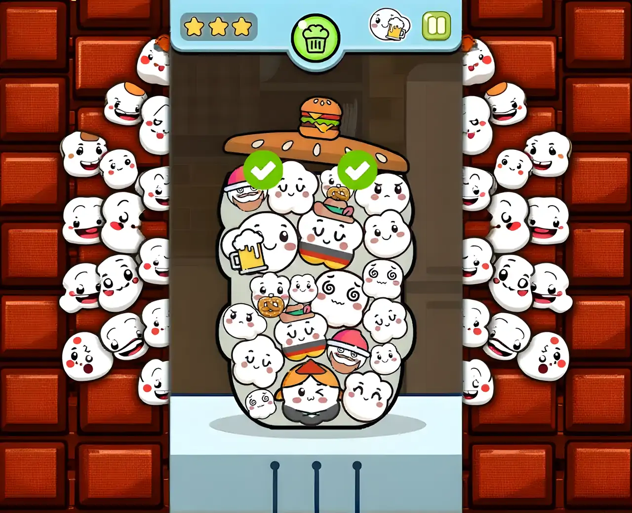 卡哇伊爆米花：烹饪厨师