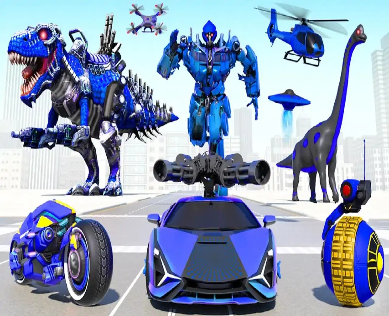 飞行器机器人变换