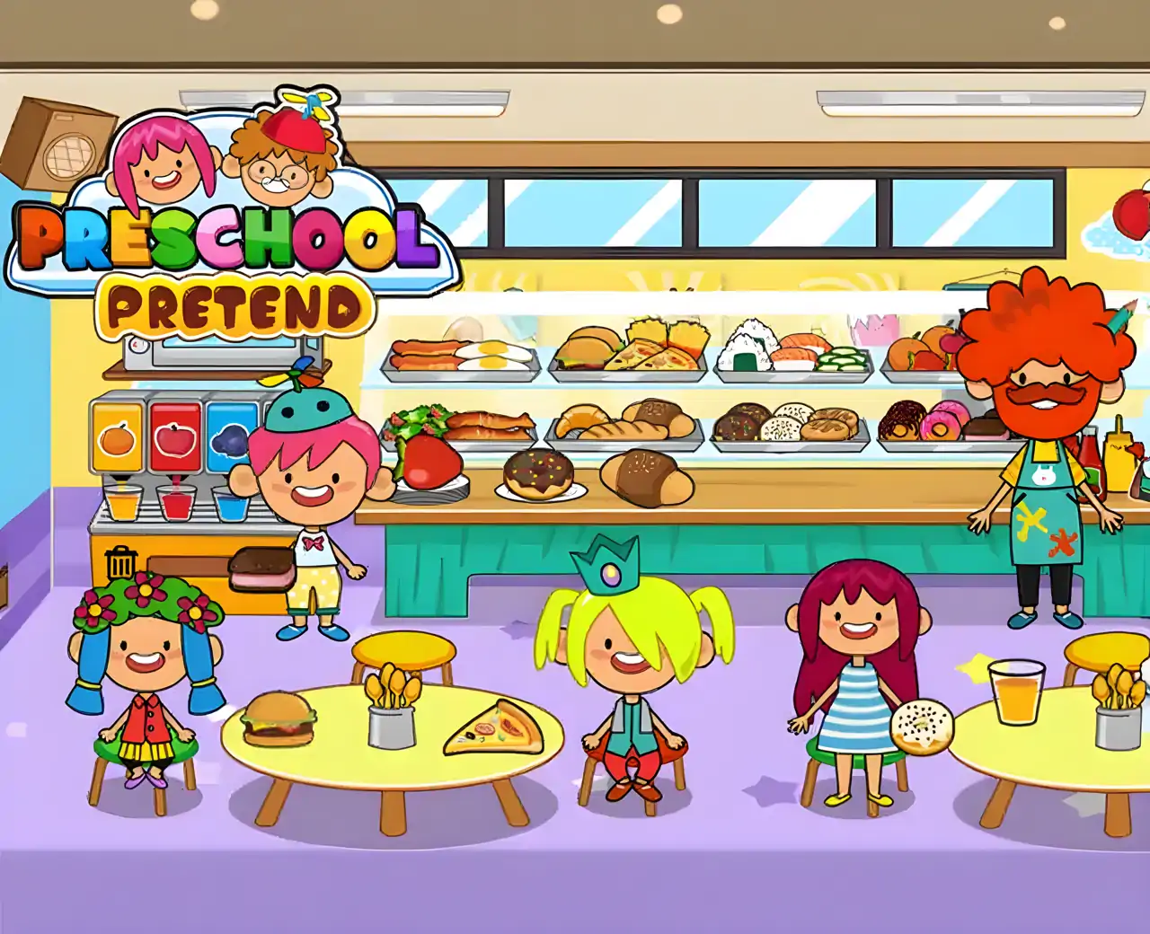 假装学前班-儿童学校学习游戏