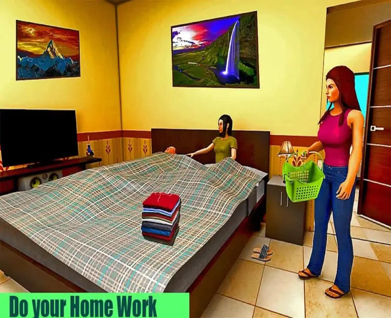 单亲妈妈辛妈妈游戏3D