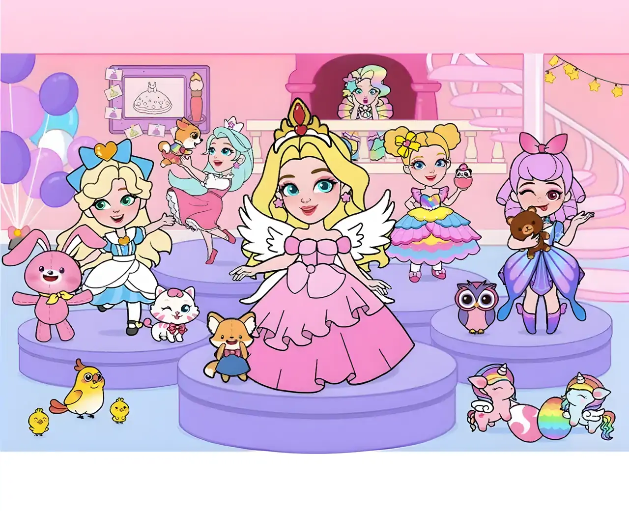 纸公主的梦幻城堡