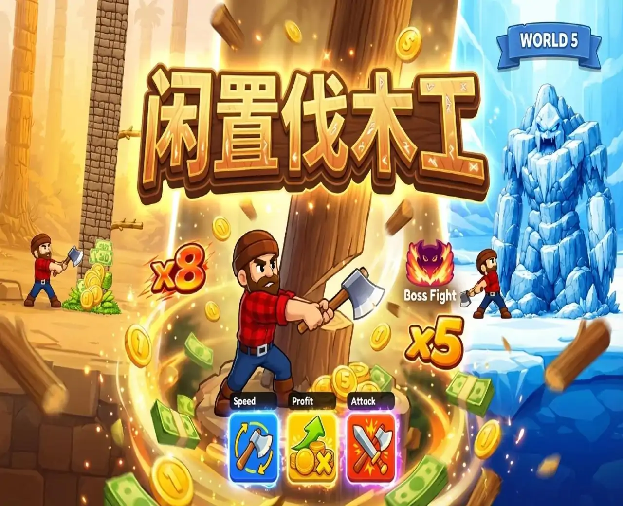 闲置伐木工