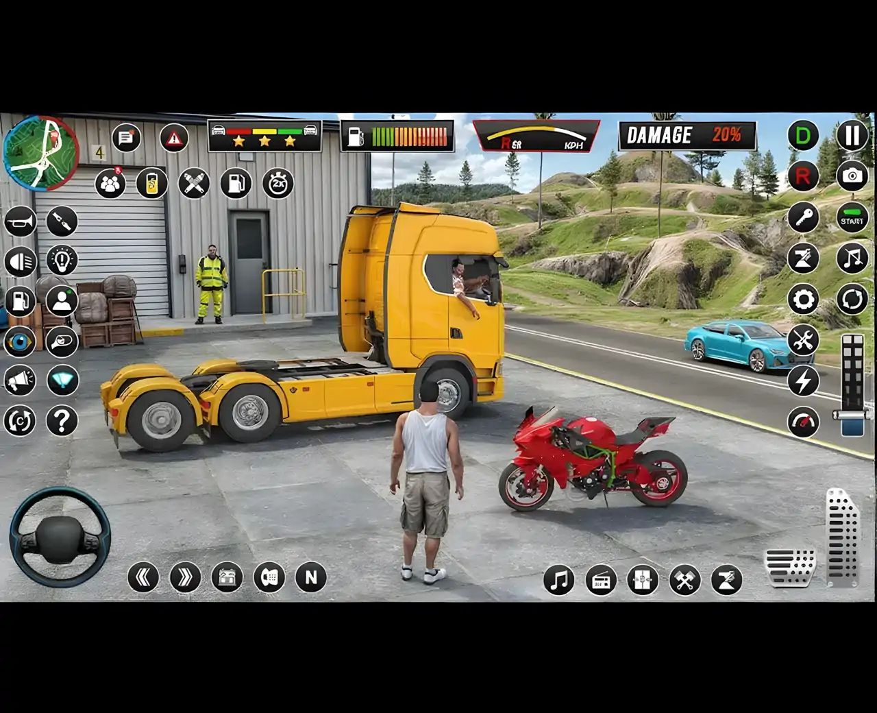 欧洲卡车游戏卡车驾驶