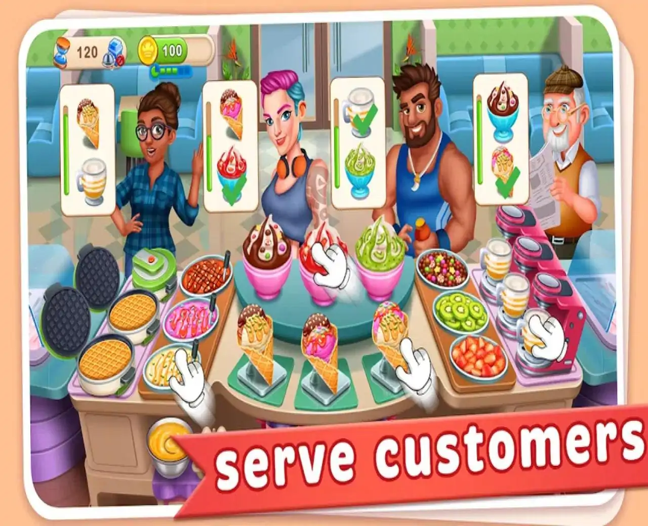 Cookingscapes：烹饪游戏