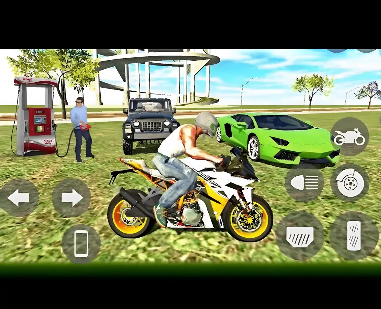 印度自行车和汽车模拟器