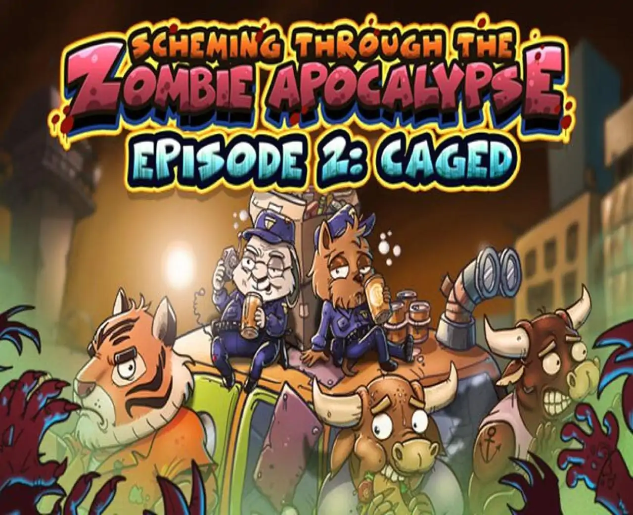Scheming Through The Zombie Apocalypse Ep2: Caged