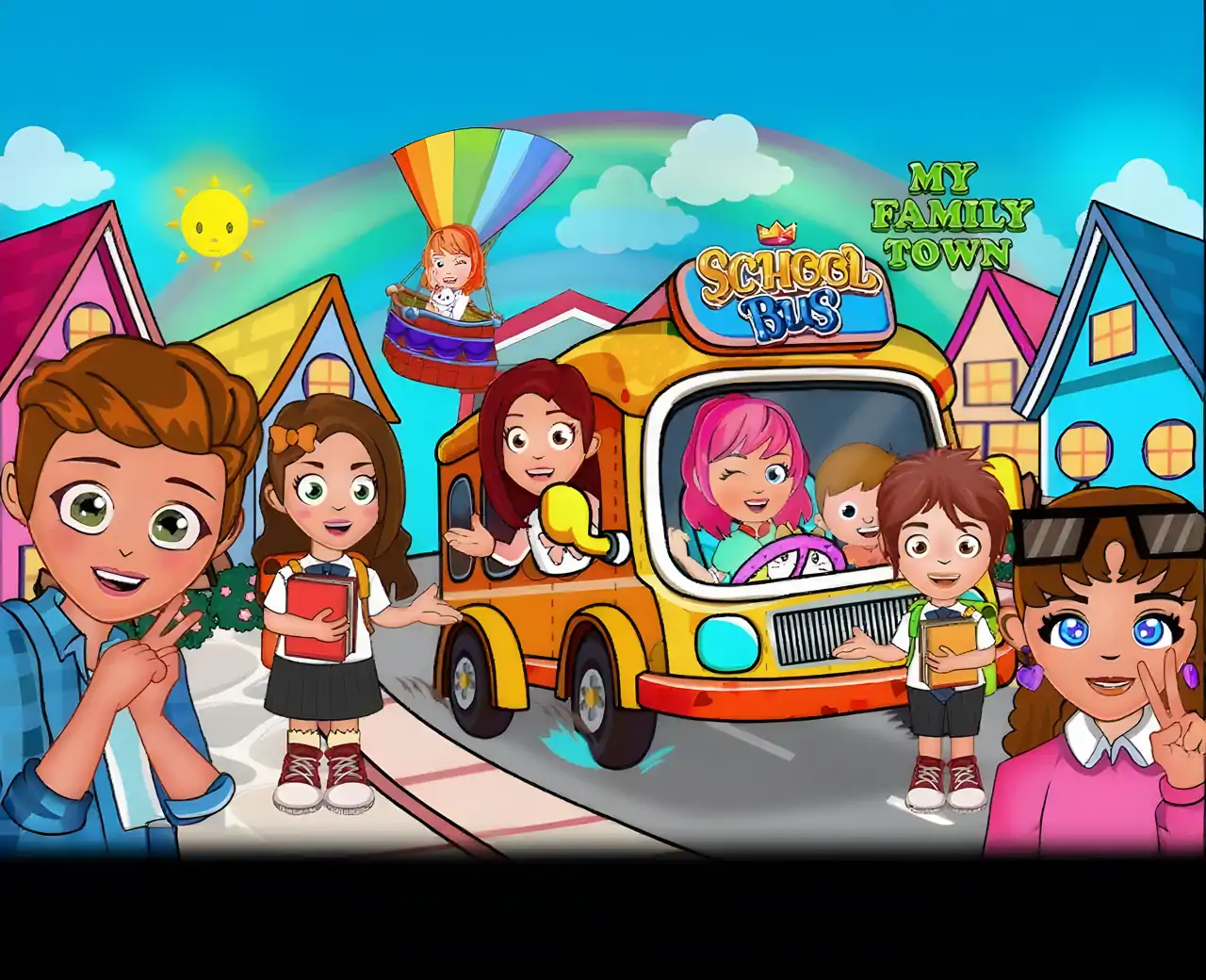 我的家乡：校车