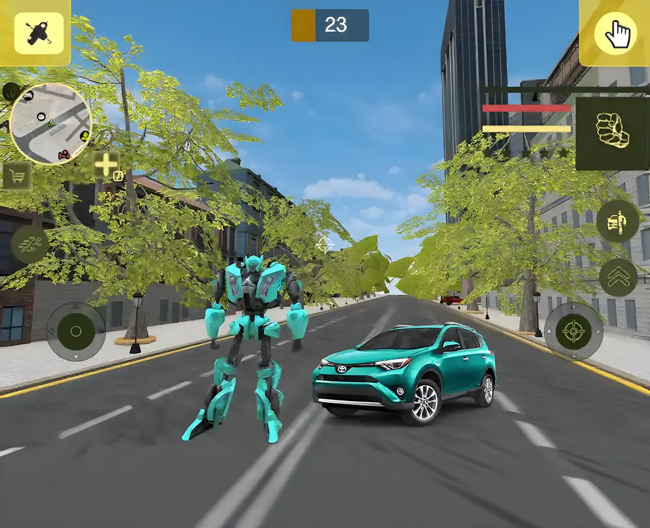 大型汽车机器人改造