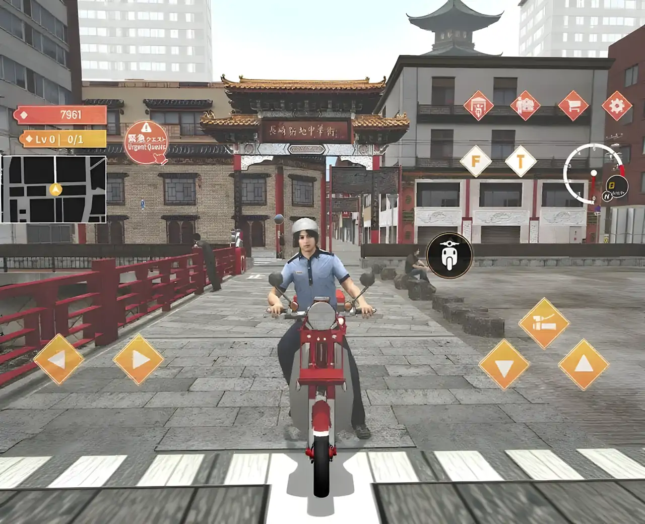 邮递员摩托模拟:长崎篇