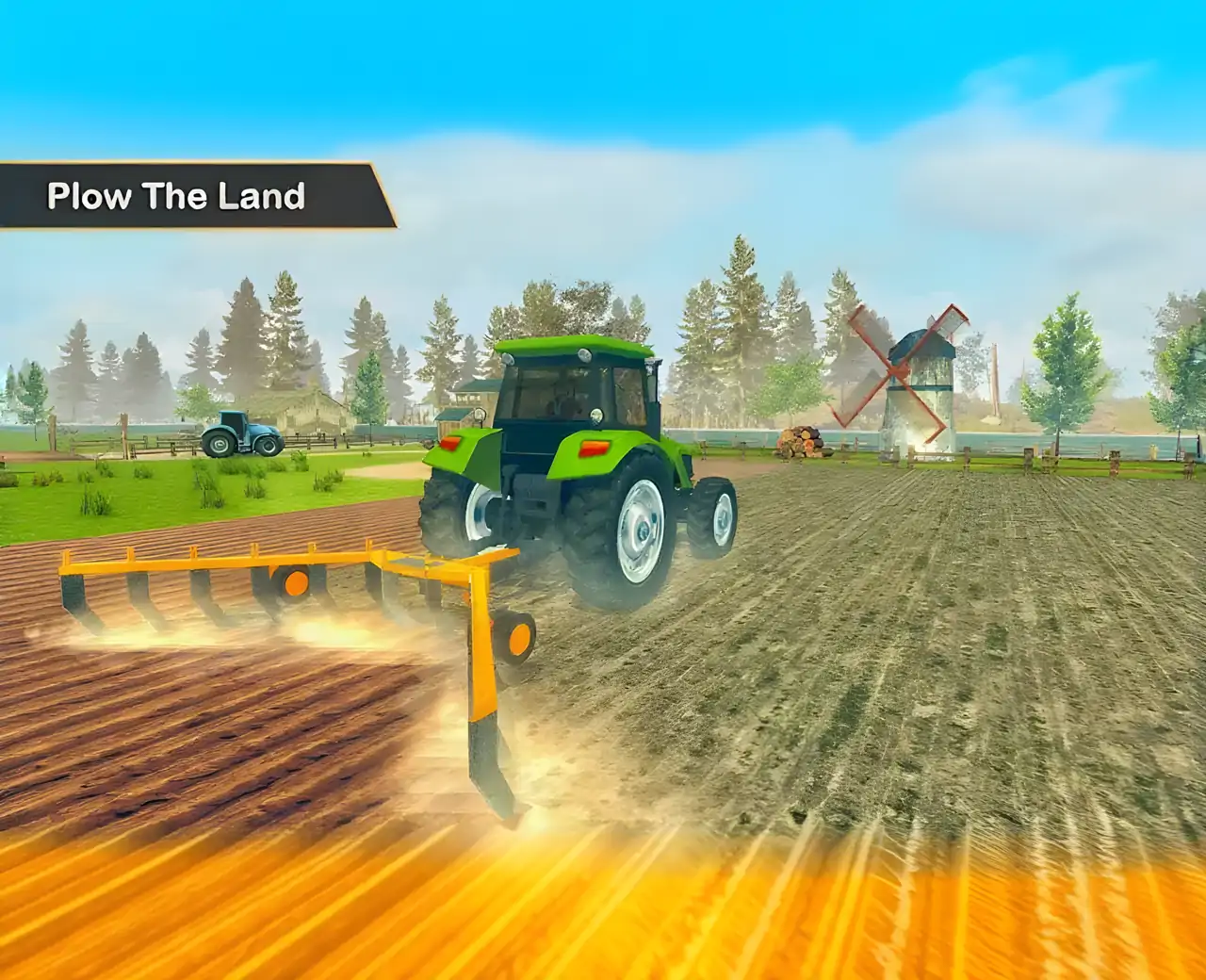 农场模拟器3D拖拉机游戏