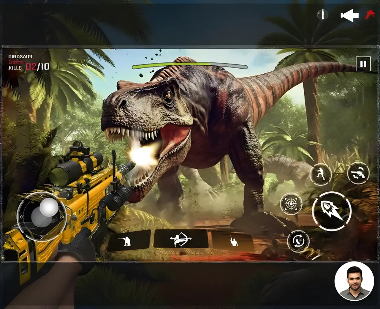 恐龙狩猎:3D狩猎游戏