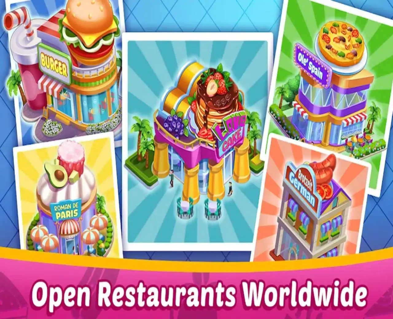 厨房城：美食餐厅