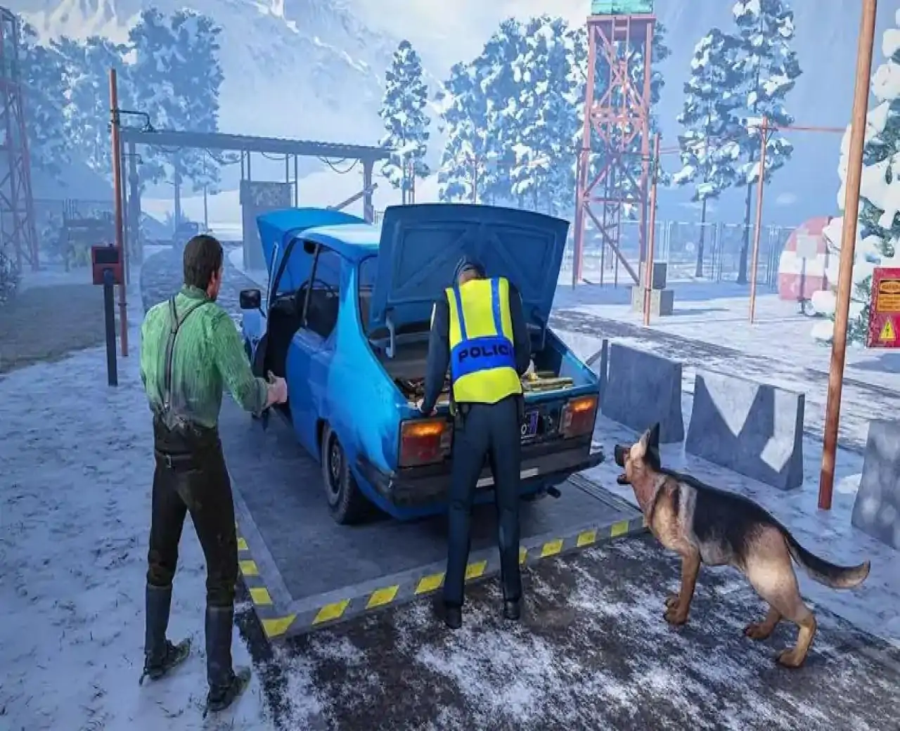 边境巡逻模拟器游戏