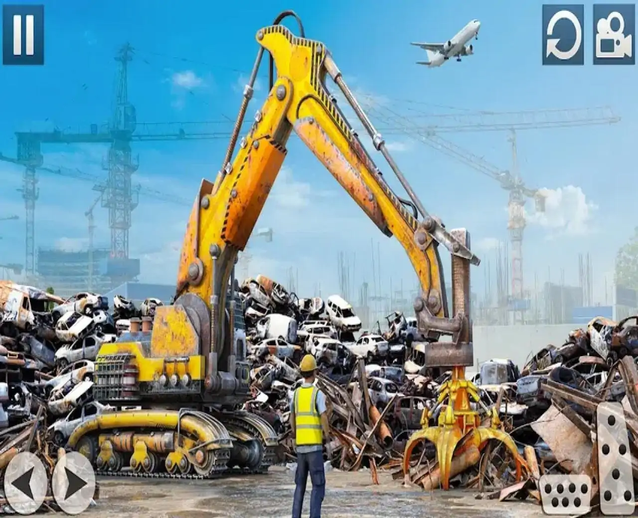 道路建设游戏：jcb挖掘机模拟器