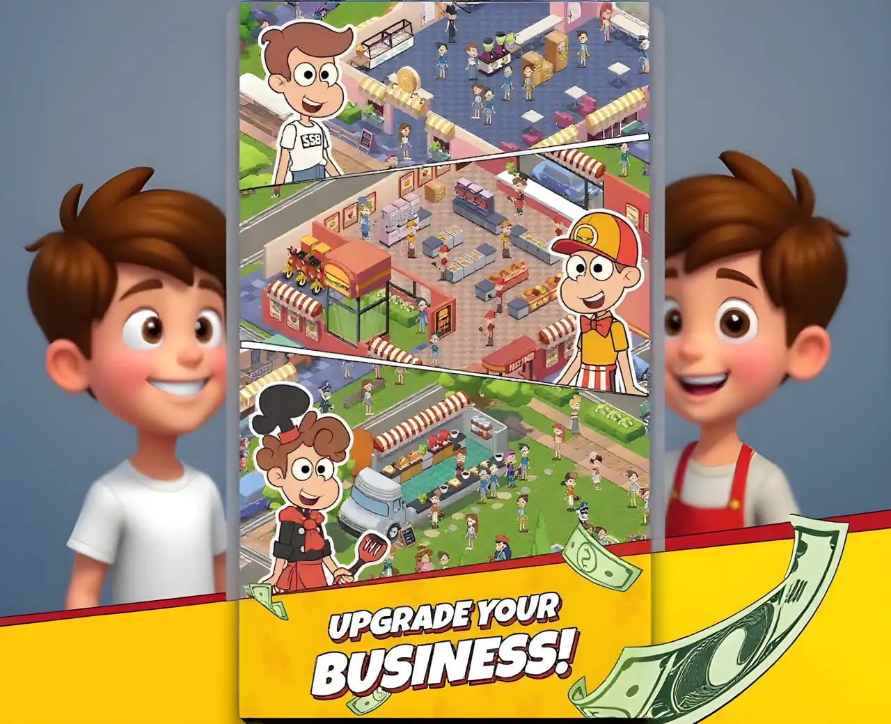 小吃店项目：空闲大亨