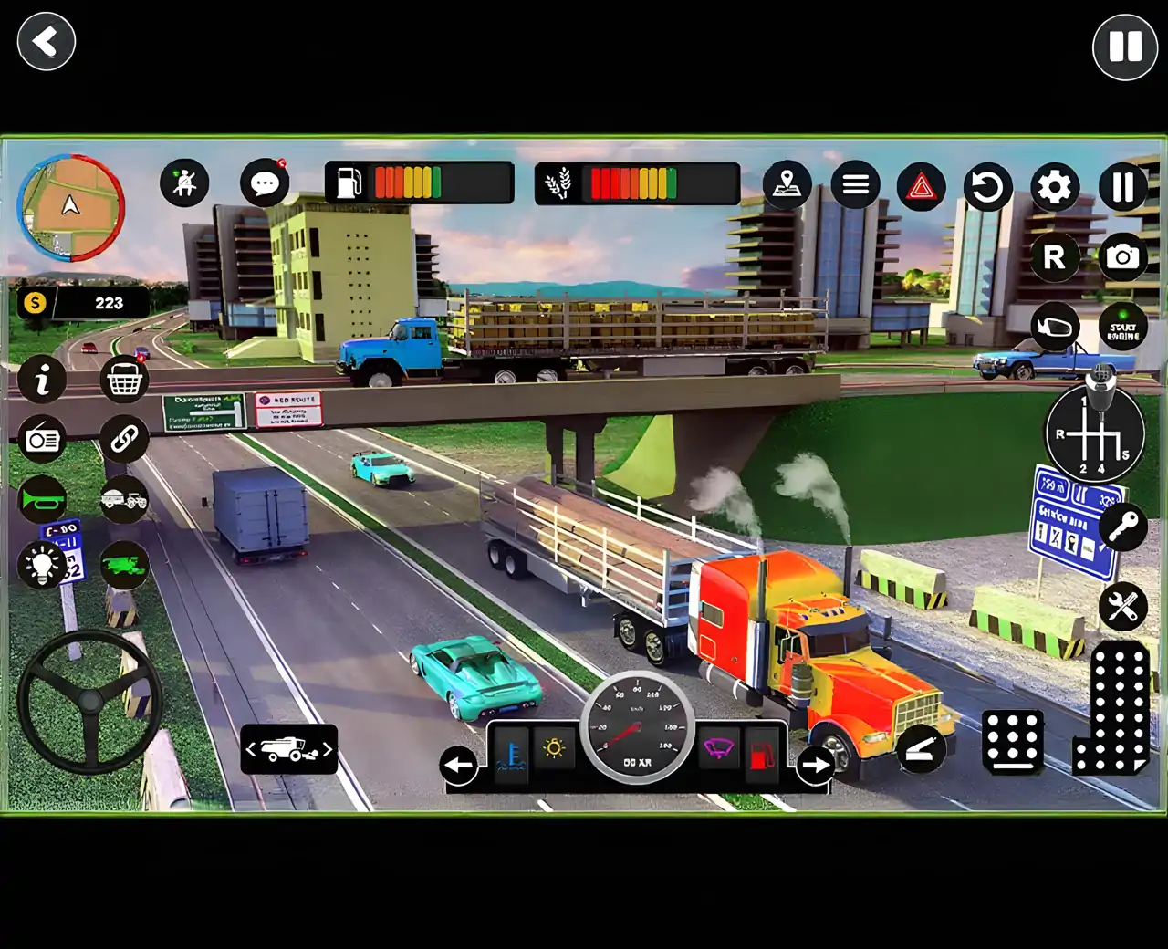 卡车模拟器:卡车游戏