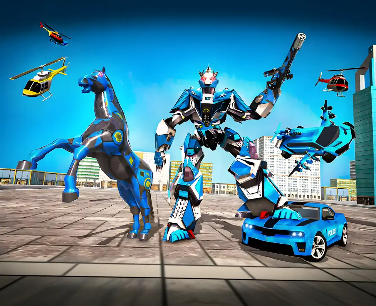 机器人马车：飞马变换