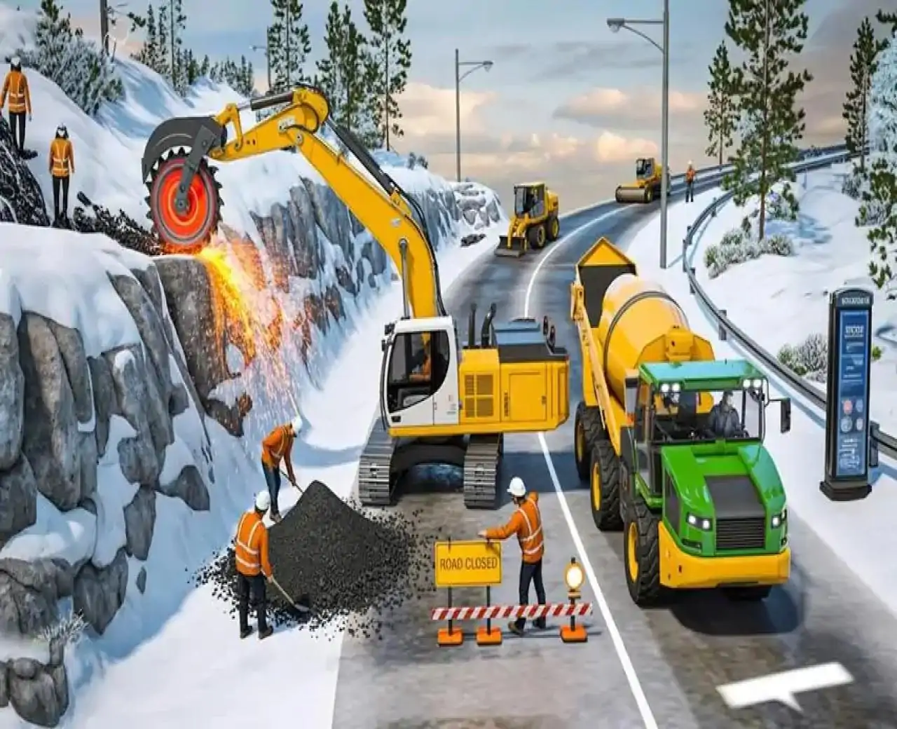 公路建设：城市道路建设者