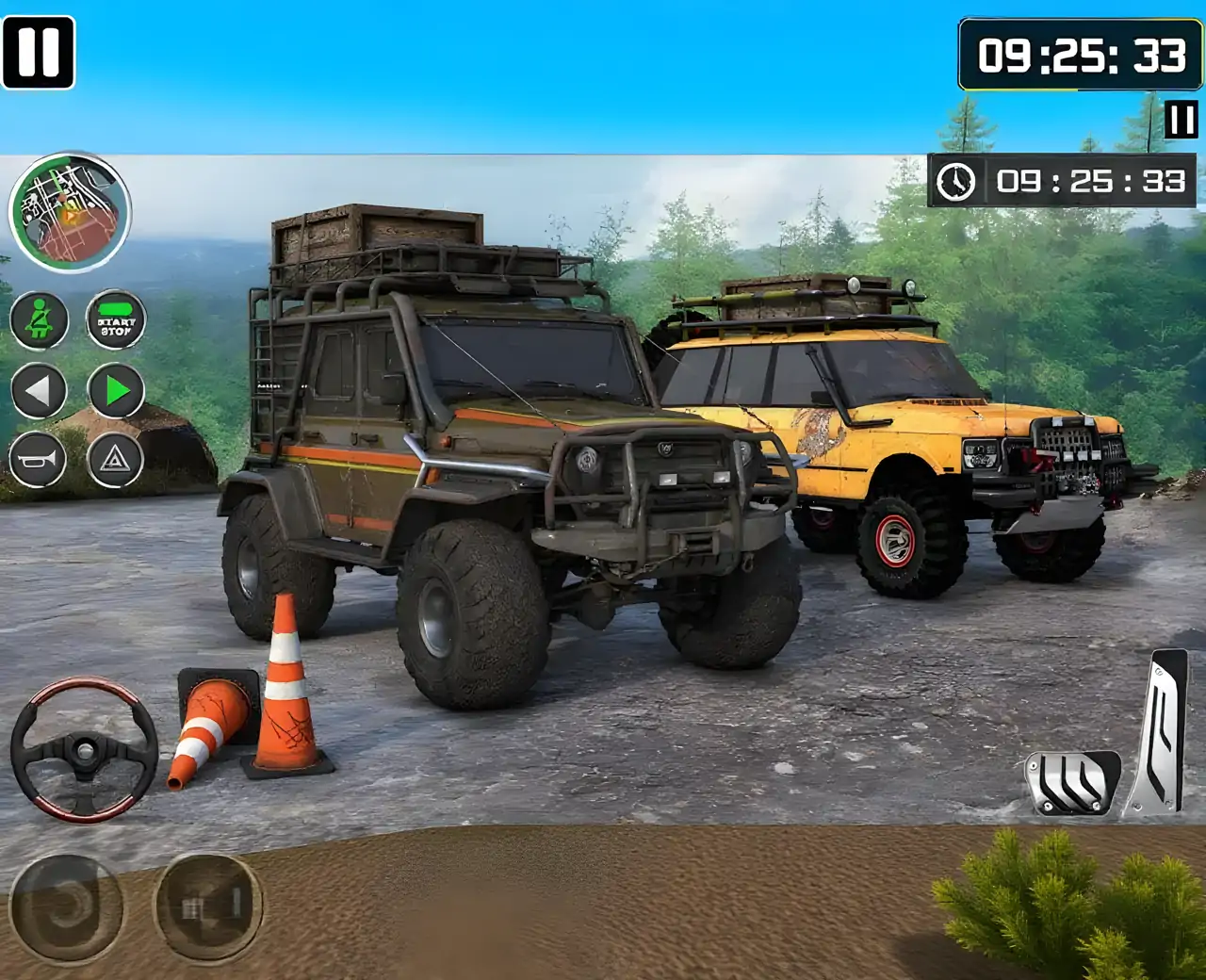 越野吉普车驾驶游戏
