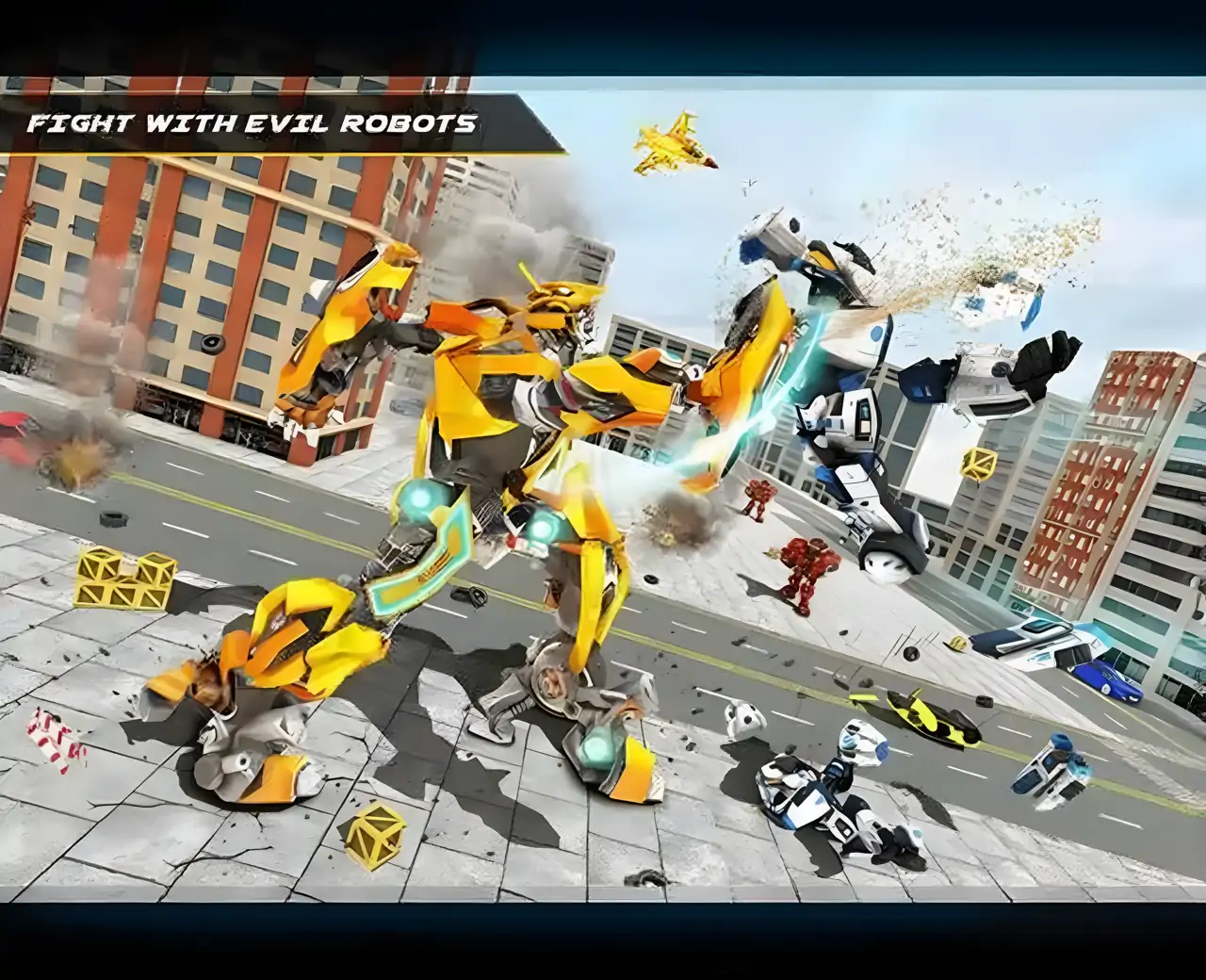 空中变形机器人鲨鱼