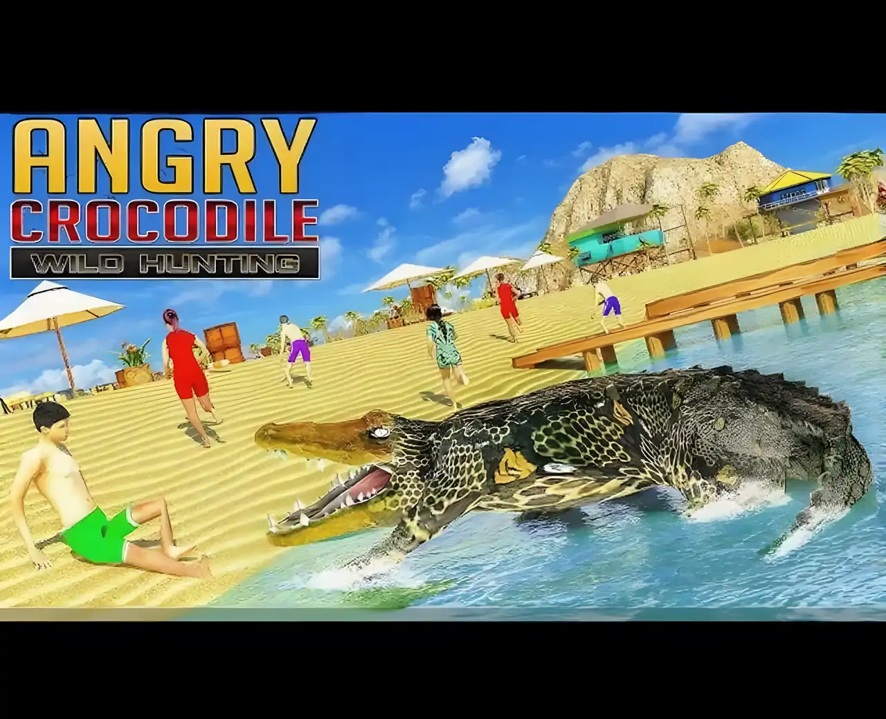愤怒的鳄鱼模拟器