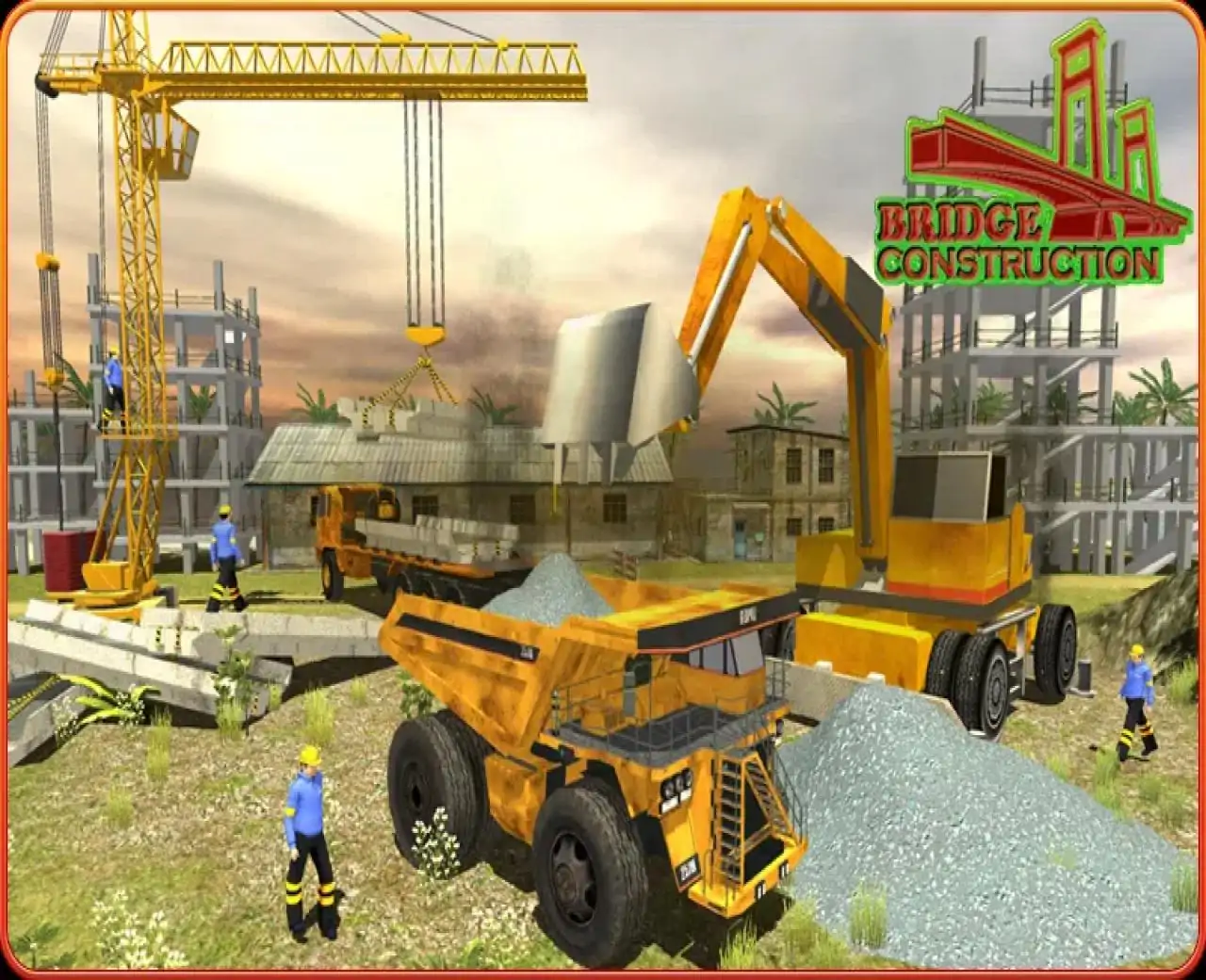 河桥施工起重机模拟器18