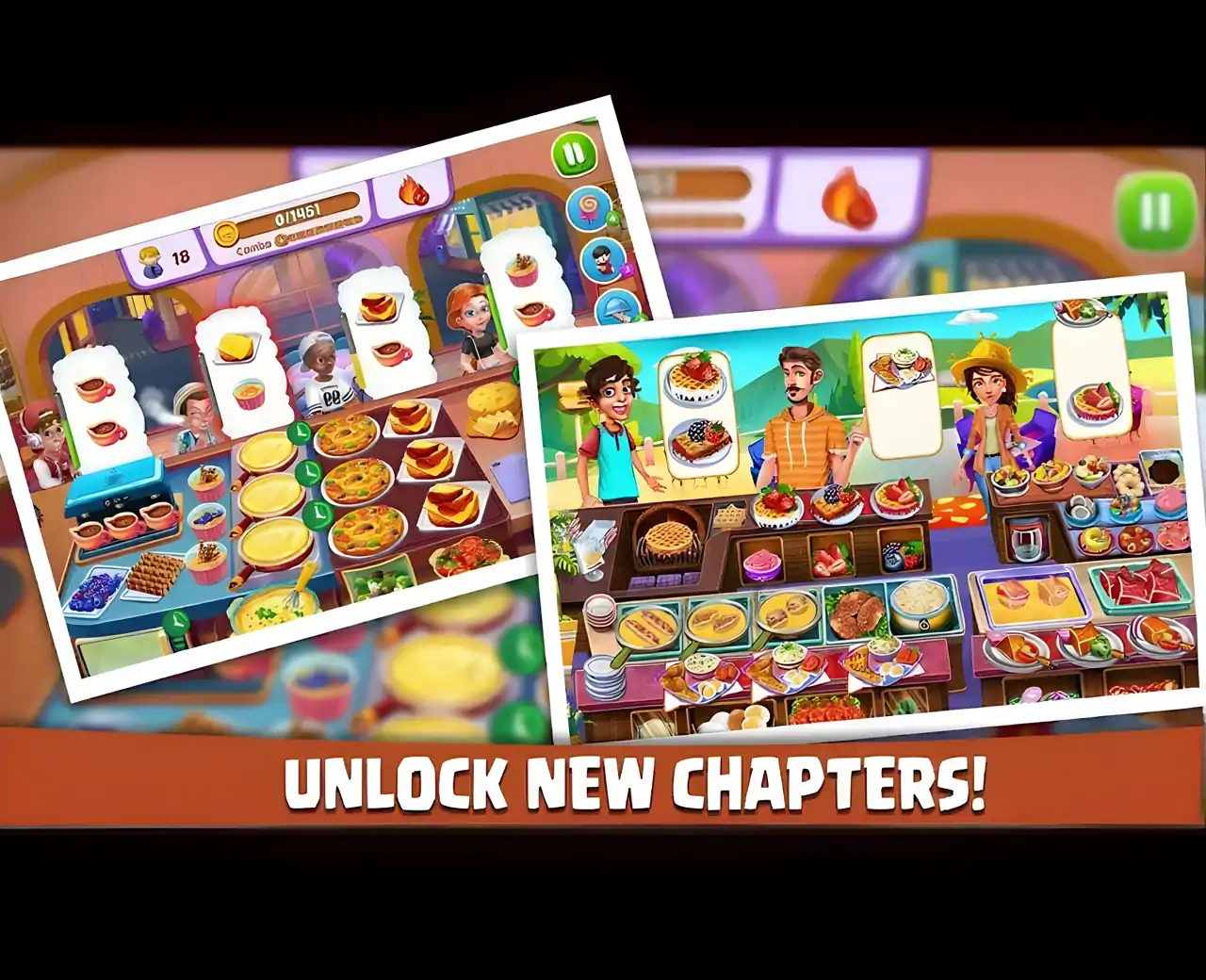 厨房烹饪烘焙游戏