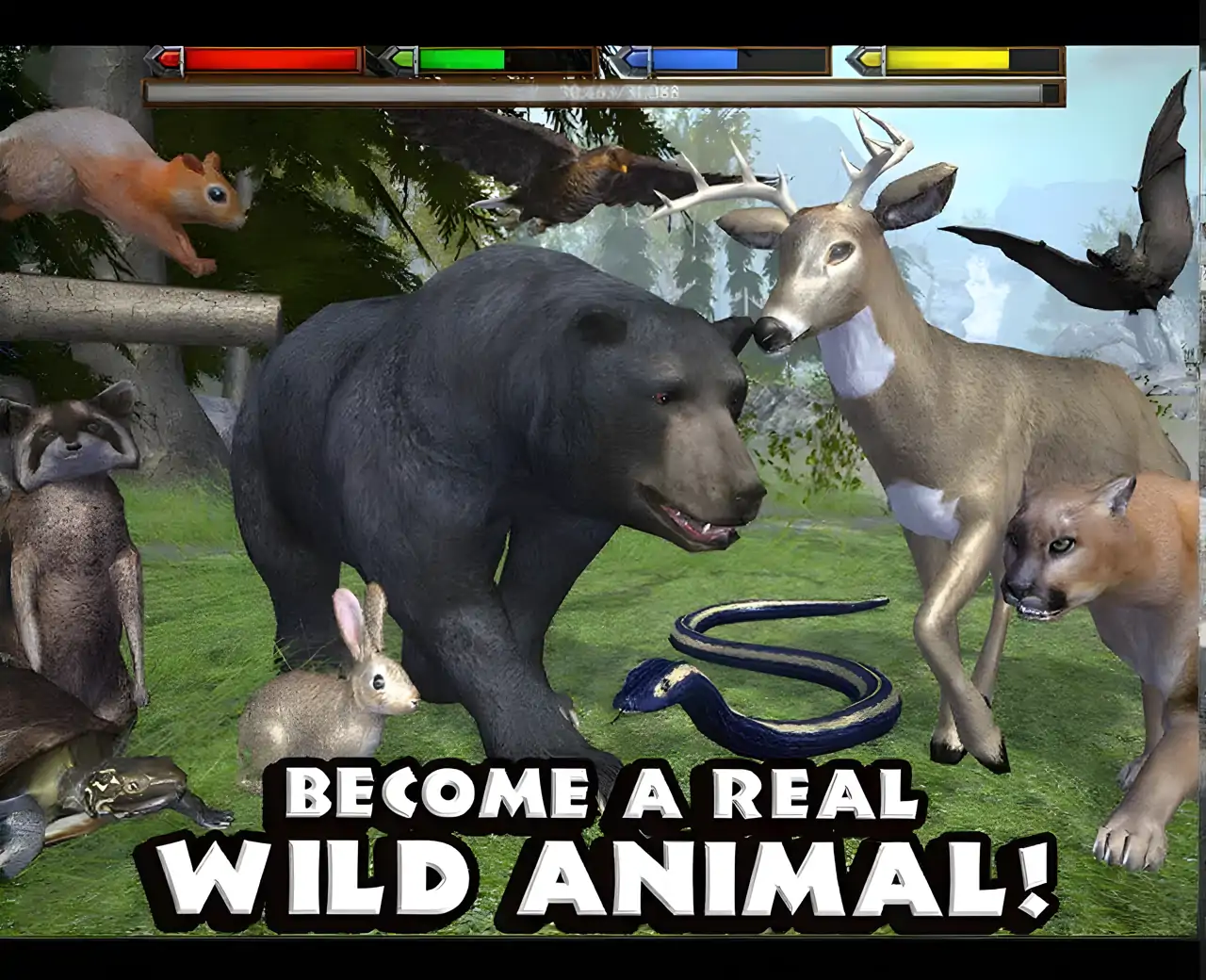 终极森林模拟器