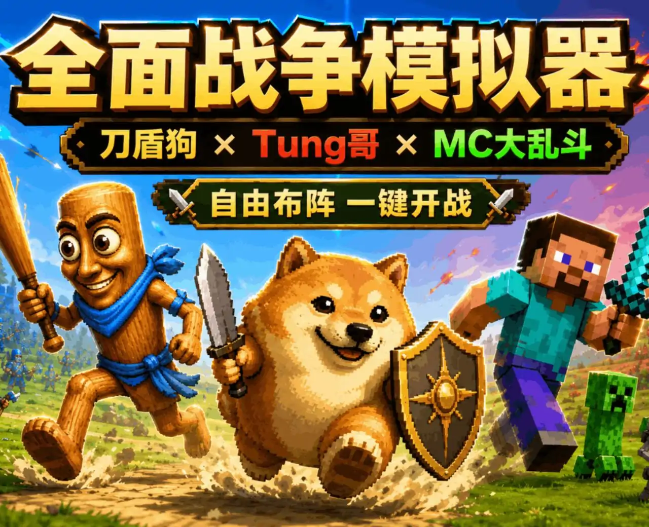 全面战争模拟器(刀盾MC脑腐)