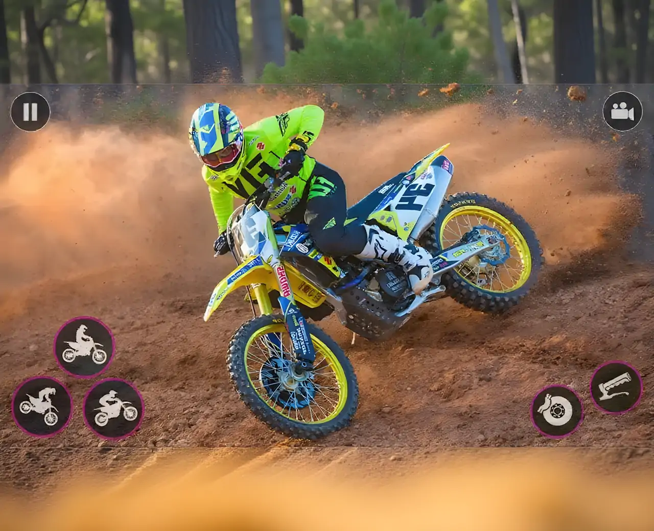 污垢自行车赛车离线游戏