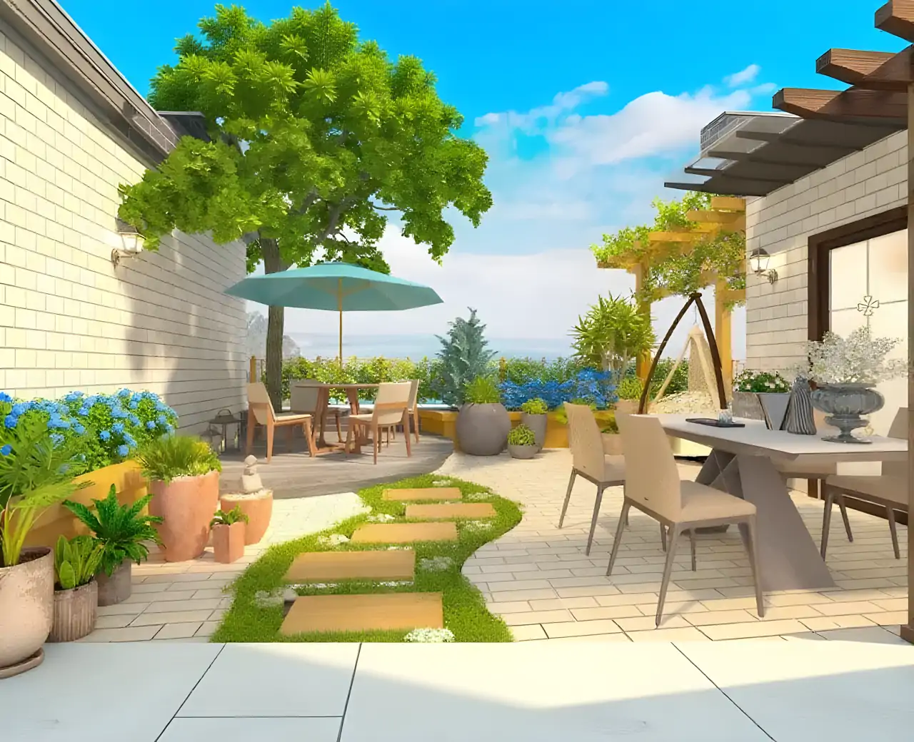 花园甜蜜设计梦幻花园改造