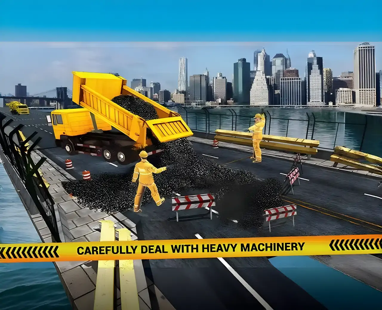 重型越野河桥建设游戏