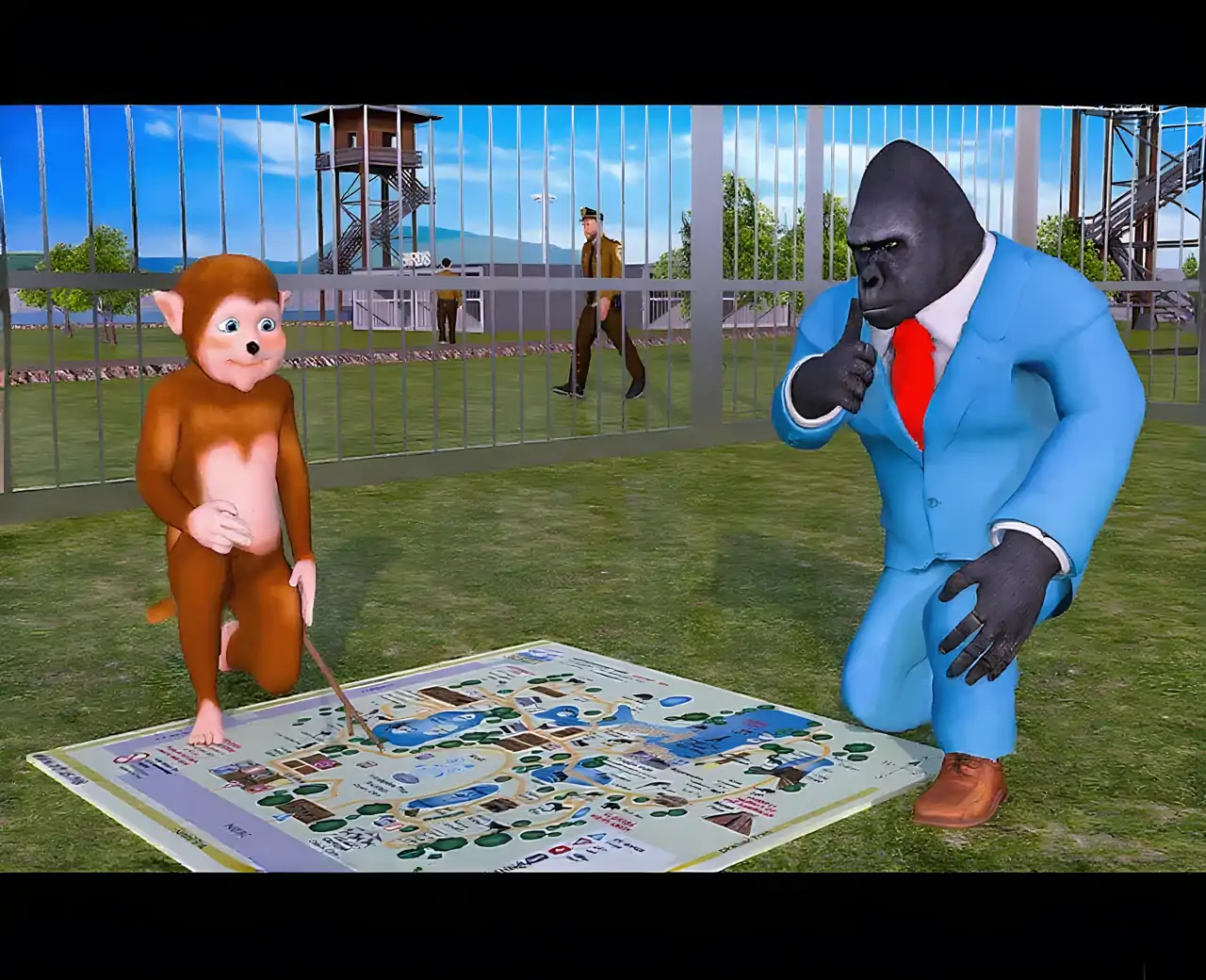 动物园逃生野生动物救援