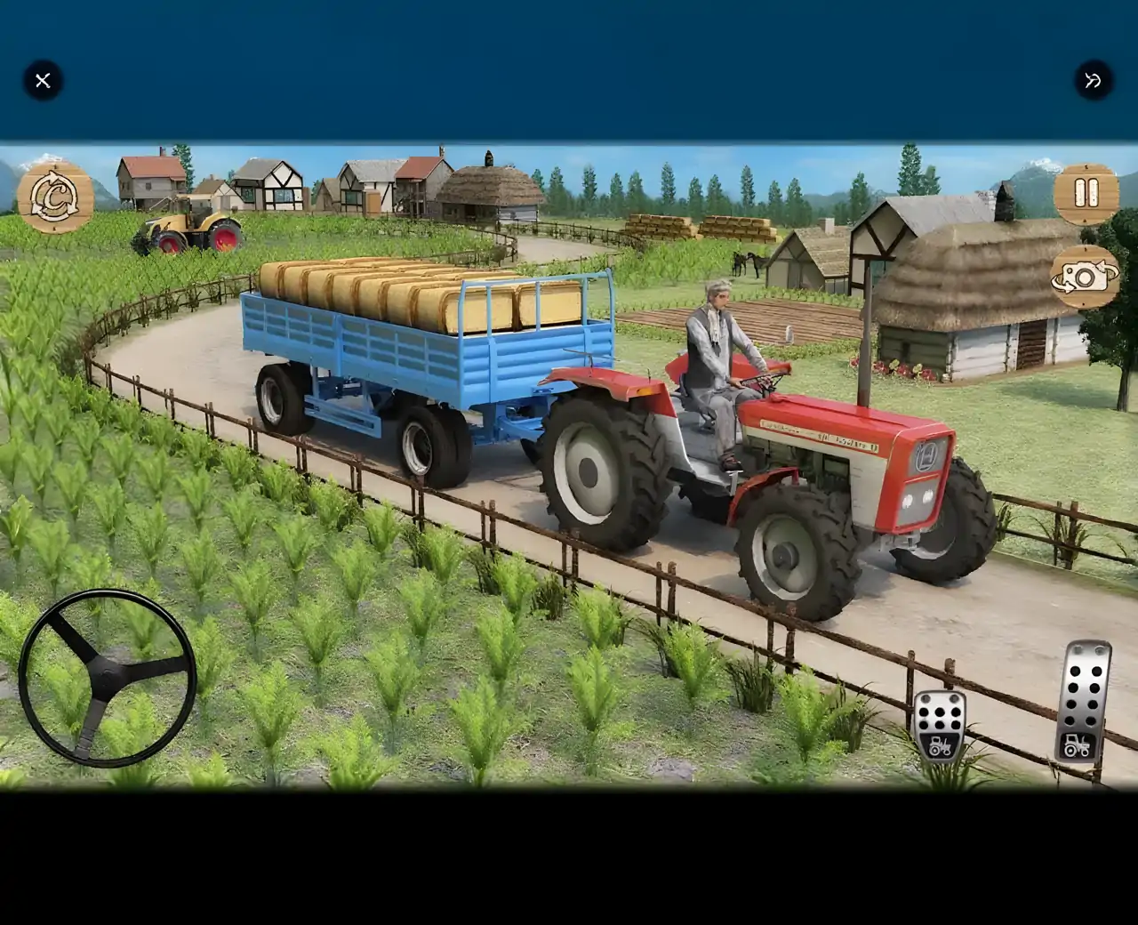 农业拖拉机模拟器游戏